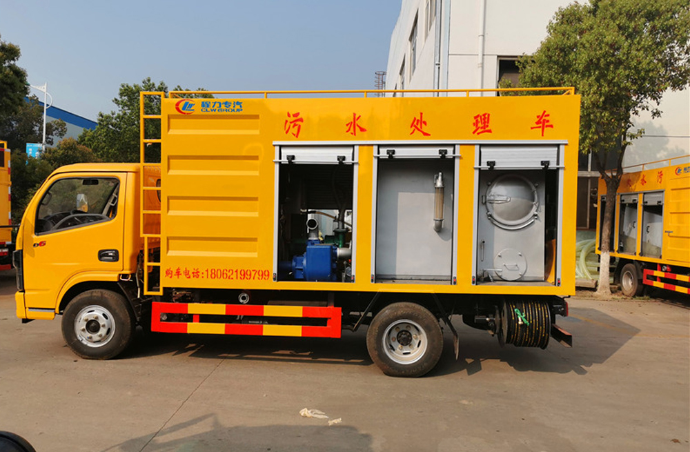 281桥林污水分离车