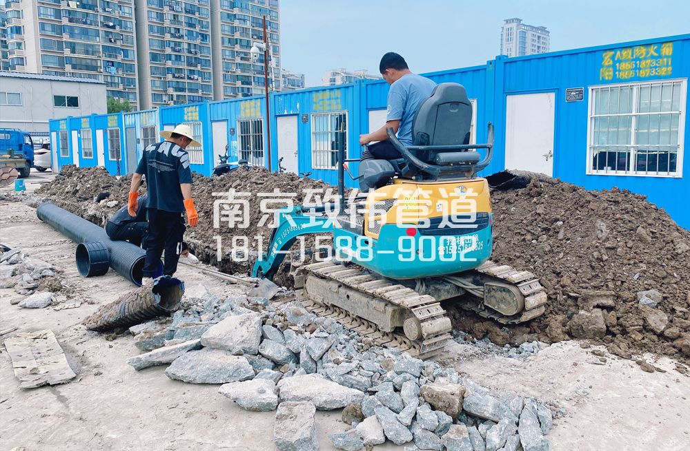 328桥林开挖置换管道